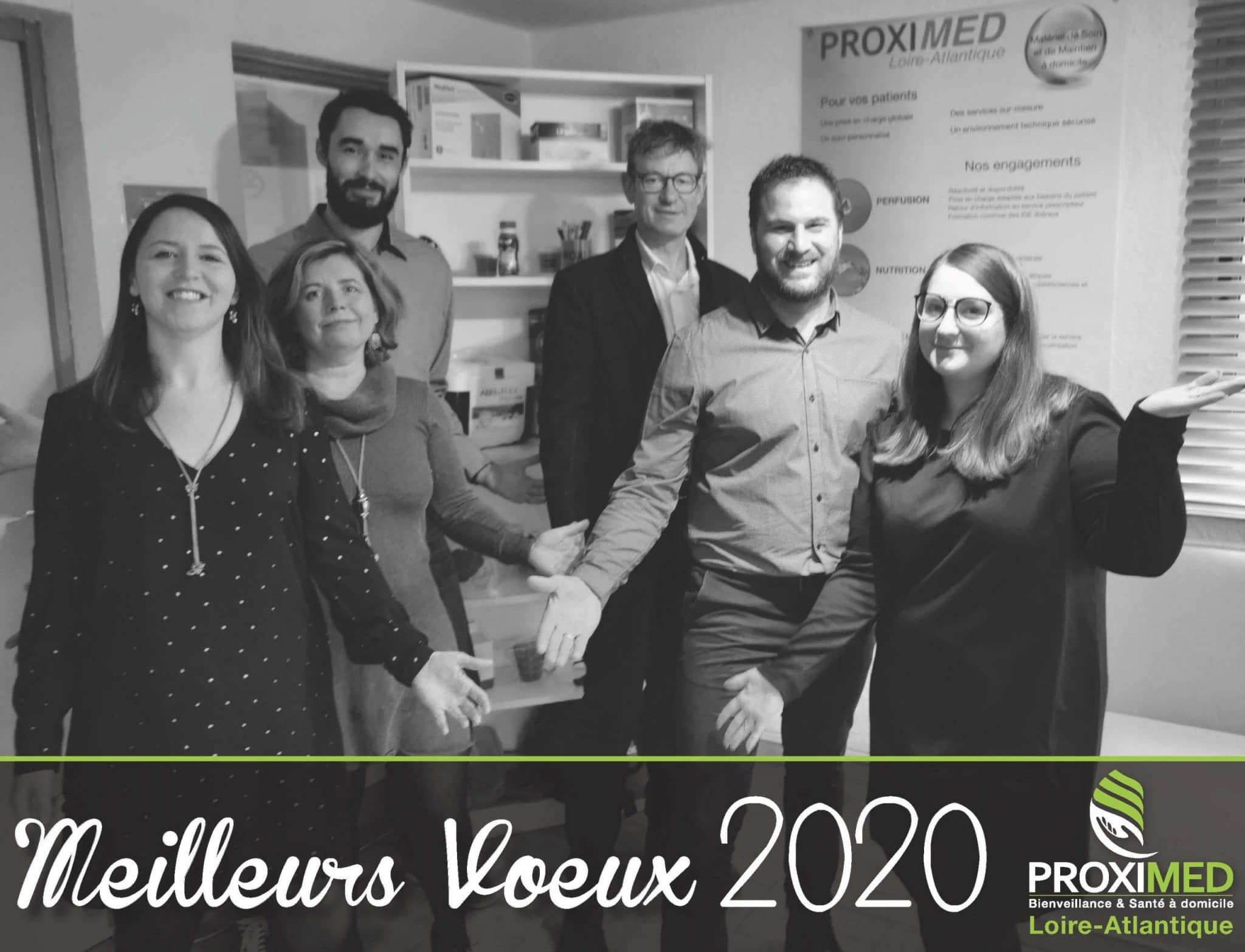 Proximed Loire-Atlantique vous souhaite une belle et heureuse année 2020 !