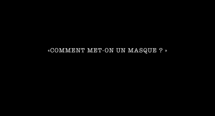 Comment mettre un masque ?