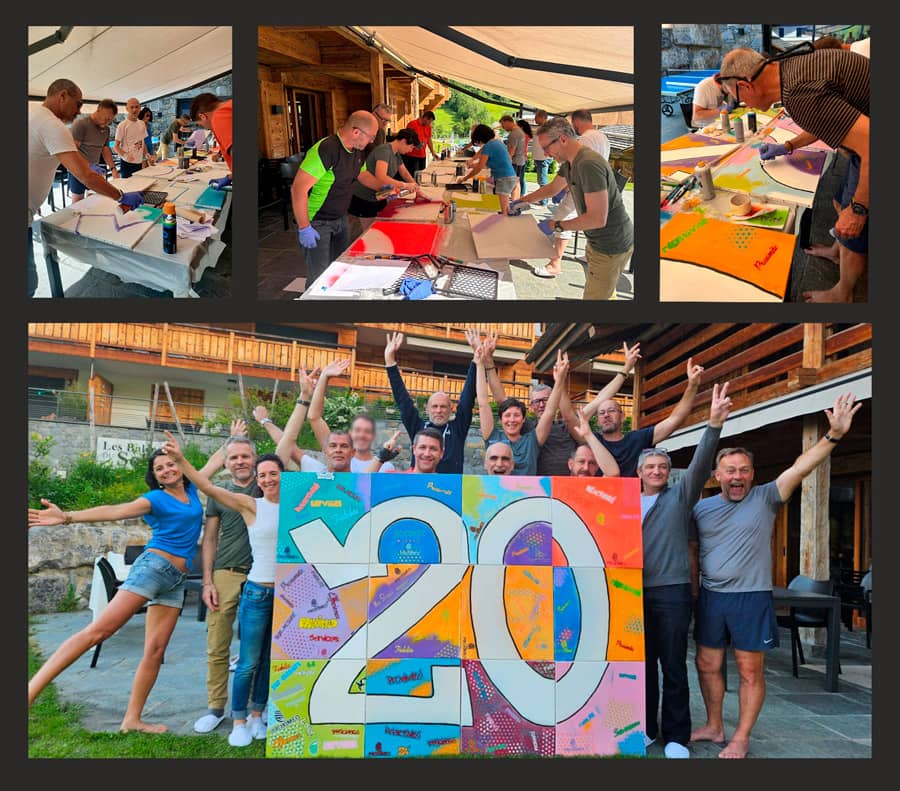 20 ans hauts en couleurs...