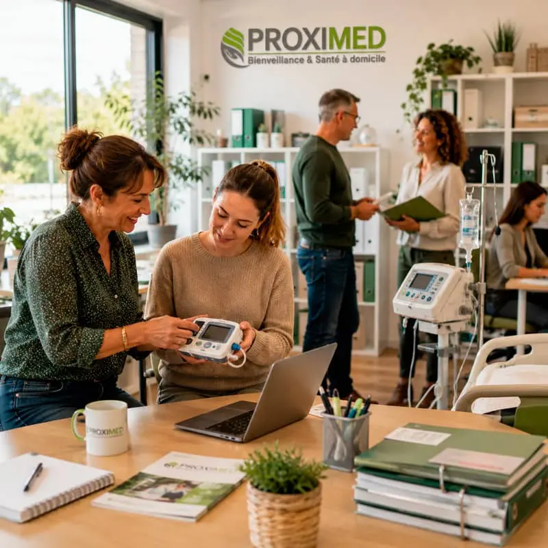 Intégrer une agence PROXIMED